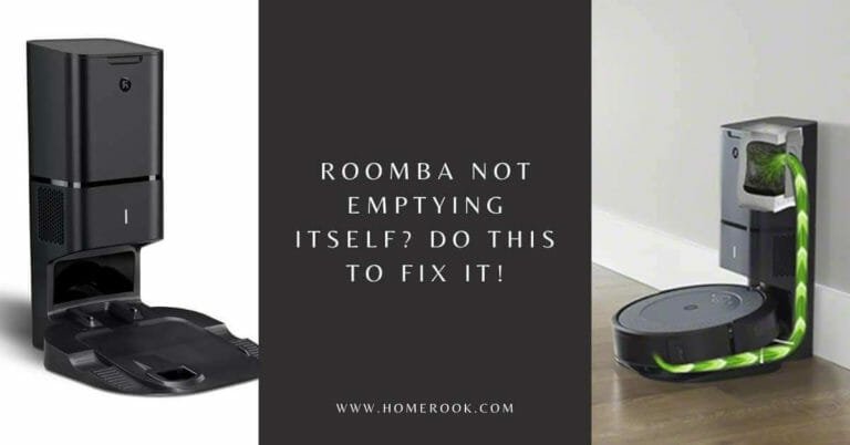 Roomba Not Emptying Itself Do This To Fix It Featured Image 768x402 