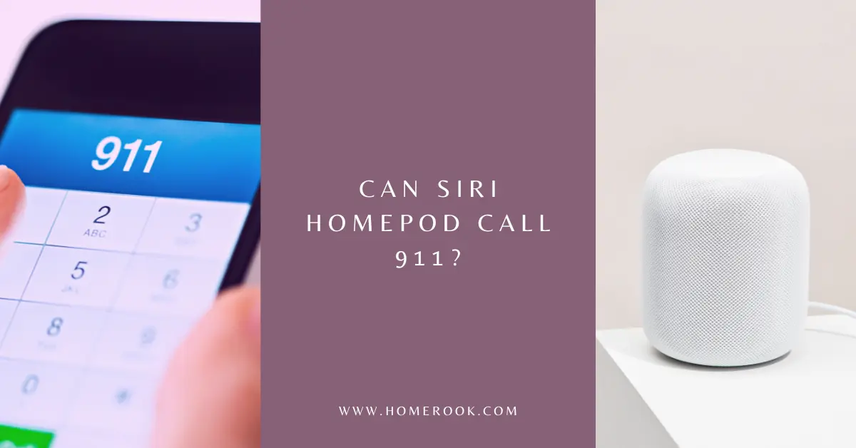 can siri homepod call 911