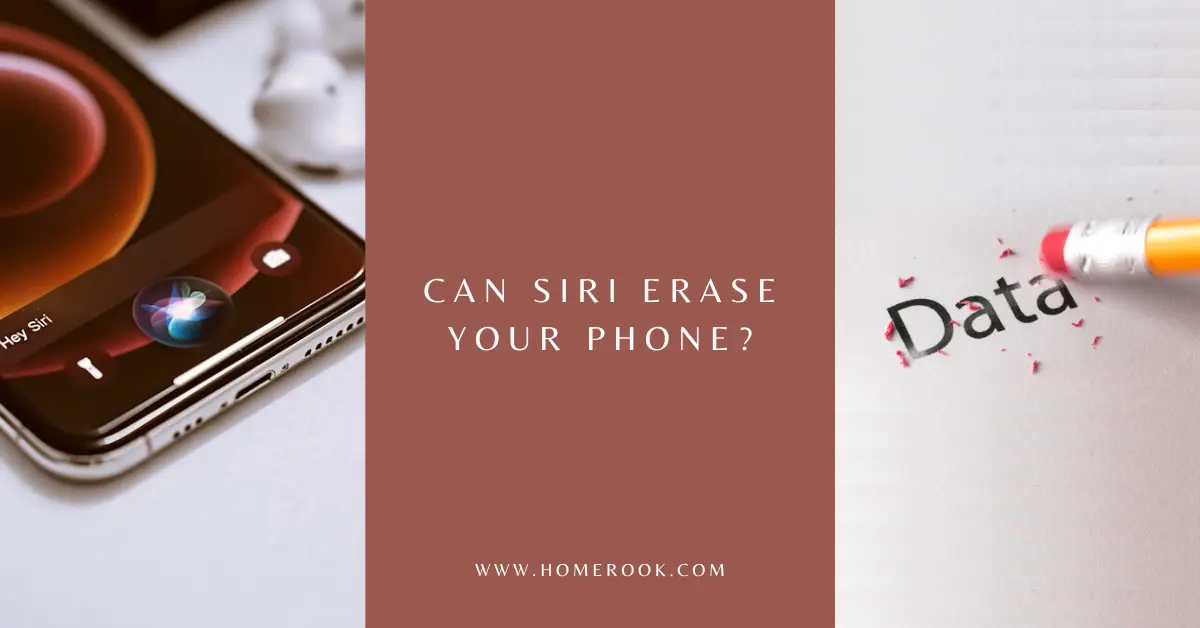 can siri erase your phone